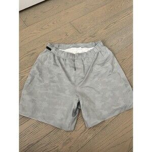 Lululemon Surge Short Men’s Sz M Gray Lined Athletic Running 5’ Inseam